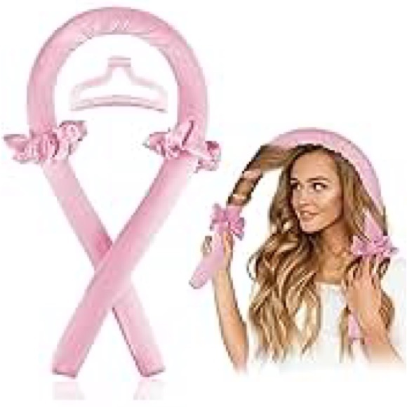 Satin Heatless Hair Curler - Picture 4 of 4